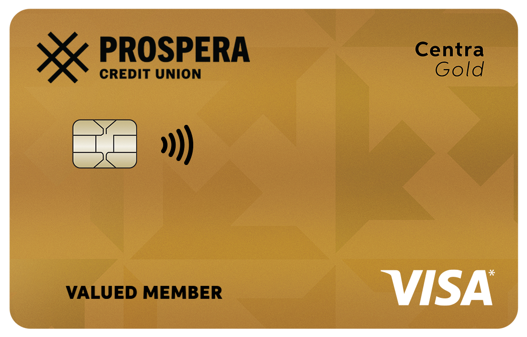 Centra Visa Gold keep costs in check with our lowest interest rate.